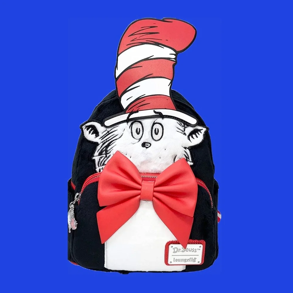 Loungefly Dr. Seuss Cat in the Hat Cosplay Mini Backpack